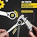 TOOLGUARDS Ratcheting Wrench Set Ratcheting Wrench Set - Unbreakable - (22 Pieces METRIC & INCH (Reversible)- 100% Lifetime Satisfaction Guarantee