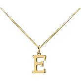 Anourney Initial Necklaces,Stylish Personalized Letter Necklace,Tiny A-Z Pendant Choker,Dainty Monogram Name Necklace for Women Gift