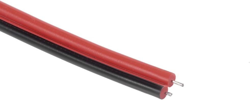 sourcing map 2Pcs DC Power Pigtail Cable 12V Female Connectors for CCTV Camera Adapter 2.1mmx5.5 mm Ultra Thick - Image 5