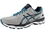 ASICS Men's GEL-Kayano 22 Running Shoe (9 D(M) US, Silver Grey/Ocean Depth/Sky Captain)