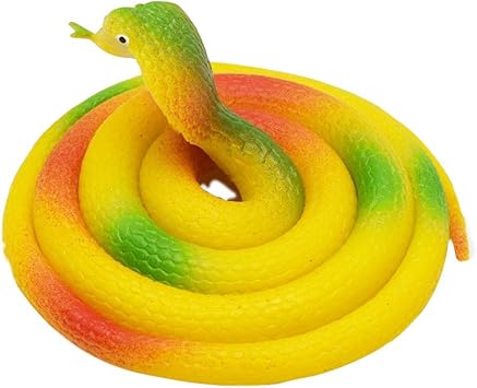 Toyvian Big Rainforest Snakes 10pcs Toy Snake de Goma Accesorios de Broma realistas Serpiente Falsa Decoración de Halloween Juguetes Favores de Fiesta (80 cm, Colores Mezclados): Amazon.es: Juguetes y juegos