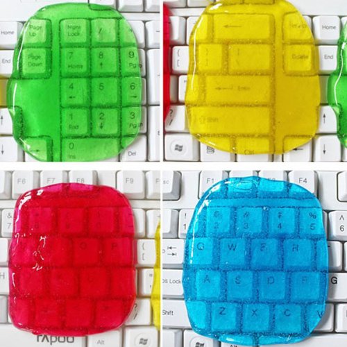 1 X Keyboard Cleaner Cyber Computer Cleaning Super Clean Slimy Magic Gel Random Colors