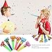 NUOLUX Party Horns Noisemakers Blowouts - 48pcs