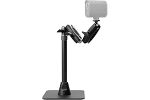 Logitech for Creators Mevo Table Stand, Versatile and Stable Stand for Mevo Cameras at a Table or Desk - Black