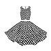 Girl's Classy Audrey 1950s Vintage Rockabilly Swing Party Dress With Belt by HBB