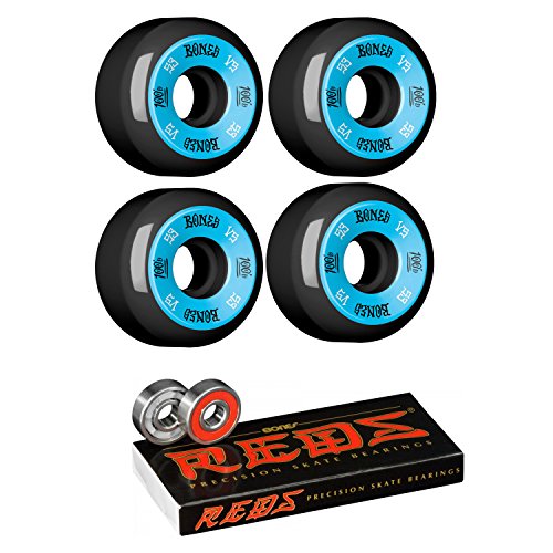 53mm Bones Wheels 100's #10 Wheels with Bones Bearings - 8mm