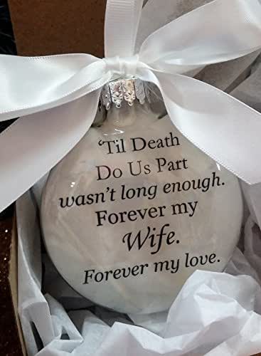 20 best christmas gift ideas for your wife Amazon.com: Wife Memorial Glass Christmas Ornament Til Death Do Us Part