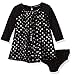 Limited Too Baby Girls' Long Sleeve Confetti Heart Knit Dress