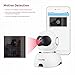 Wireless IP Camera, KidoMe 1080P Security Camera Indoor Home Surveillance Camera with Night Vision Motion Detection Alert 2－Way Audio for Pet Baby Elder with Micro SD Card Slot Pan/Tilt/Zoom