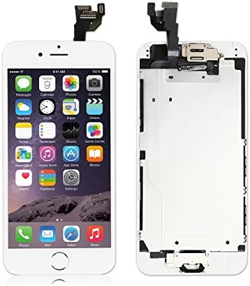IPHONE 6 Full Assembly LCD(LIFE TIME WARRENTY) Display Touch Screen Digitizer Replacement Compatibal For iPhone 6 4.7 Inch (6G white)