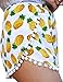 Women Short Pants Summer Pineapple Print Elastic Waist Hot Beach Shorts