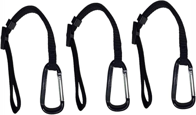 Amazon 調節可能なカメラ安全テザーストラップ カメラストラップアクセサリー クイックリリースクリップ付き デジタル一眼レフカメラ ミラーレスプロフェッショナルカメラ用 カメラバックアップストラップ 3個パック カメラ 双眼鏡用ストラップ ホルダー 通販