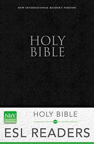 NIrV, Holy Bible for ESL Readers, Paperback, Black by Zondervan