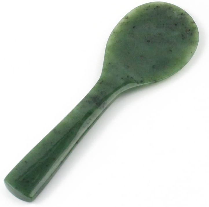 Canadian Nephrite Jade Rice Spoon