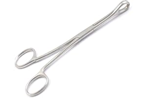 OdontoMed2011® FOERSTER Sponge Forceps Slotted, Serrated, 7" Length Without Ratchet