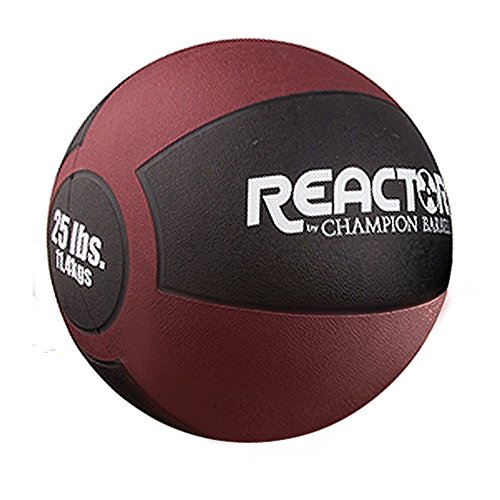 Champion Barbell Heavy Medicine Ball, 25 lb. - Maroon