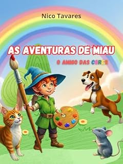 Livro As aventuras de Miau: O amigo das cores
