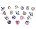 Amscan 5544236 American Greetings My Little Pony Jewel Rings, 18 Count, Party Supplies, Multicolored