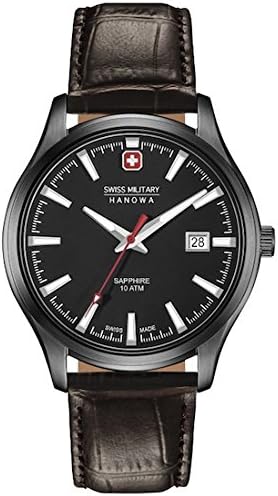 Hanowa Mens Analogue Quartz Watch with Leather Strap 06-4303.13.007