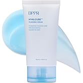 DPPR HYALCUBE Flooding Cream, Korean Skincare, Face Moisturizer, Cream for All Skin Type, Glass Skin care, Deep Moisturizing & Soothing, Glowy Skin, Hyaluronic Acid, Paraben free(3.38 fl. oz / 100ml)