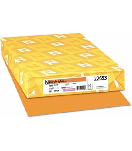 Amazon.com : Astrobrights Color Paper, 24 lb Bond Weight, 11