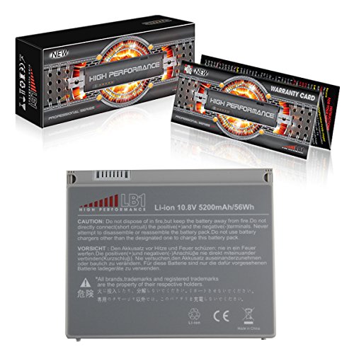 LB1 High Performance Battery for Apple A1175 MA464KH/A MA464LL MA464LL/A [2006 2007 2008] Macbook Pro 15 Inch
