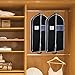 ZILINK Garment Bags Suit Bag for Storage 43-inch Breathable Suit Cover Bags for Suite, Coats, Dresses, Set of 2