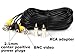 VideoSecu 100ft HD Security Camera Video Power Cable Pre-Made All-in-One Extension Wire Cord with BNC RCA Connectors for 720P 960P 960H CCTV Surveillance Camera DVR System WT3