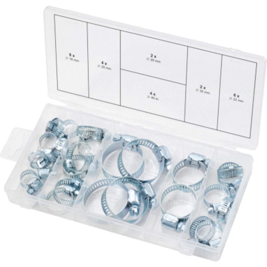 KS Tools 970.0070 Hose Clamp Assortment