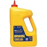 Irwin Tools IRWIN STRAIT-LINE Marking Chalk, Standard, Red, 5 lbs (65102)