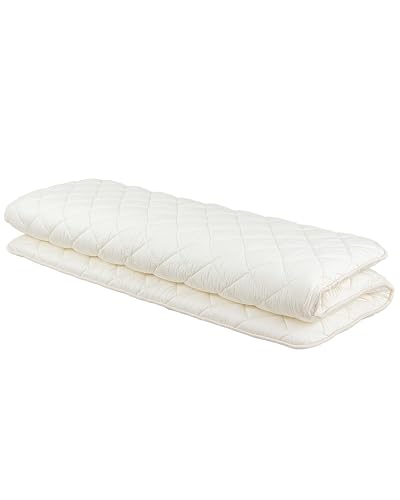 FULI Japanese Futon, Foldable & Portable Floor Lounger Bed, Roll Up ...