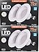 Feit Electric, LED Dimmable 4 Pack Retrofit Kit, Replaces 5-6 inch, Soft white 2700K, 850 Lumens
