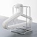 Hanger Stacker Clothes Hanger Organizer Rack Sturdy Stainless Steel Clothes Caddy Storage Holder Stacker for Closet & Room Tidier Laundry Rooms Drying Rack