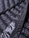 Puredown Women's Lightweight Packable Hooded Goose Down Jacket, Black