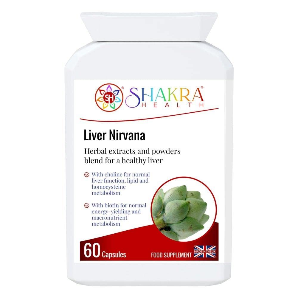 Liver Nirvana. No More Hanging Feelings After a Heavy Night of Drinks! 60 Capsules for A Healthy & Protected Liver & Detoxification