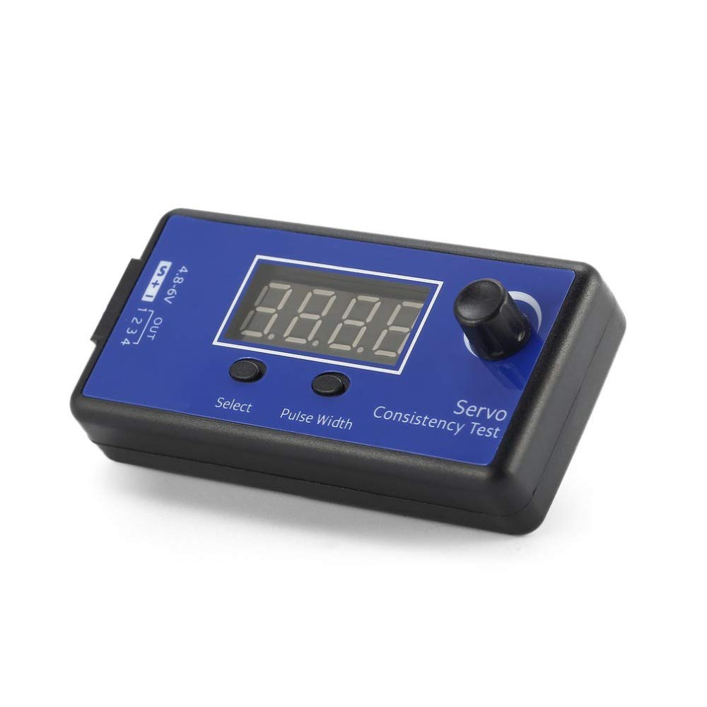 ICQUANZX Digital Servo Tester/ESC Consistency Tester for RC Helicopter Airplane Car Motor Throttle Display