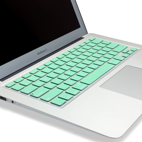 Kuzy Mint GREEN Keyboard Cover Silicone Skin for MacBook Pro 13" 15