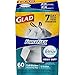 Glad ForceFlex OdorShield Tall Kitchen Drawstring Trash Bags - Febreze Crisp Clean - 13 Gallon - 60 Count