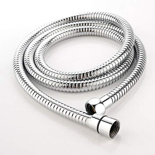 Best Modern Solid Brass Hand Held Cloth Diaper Toilet Sprayer with Chrome Hand Held Bidet Shattaf, 49 Inches Metal Hose, T-valve and Mounting Clip Attachment Adapter