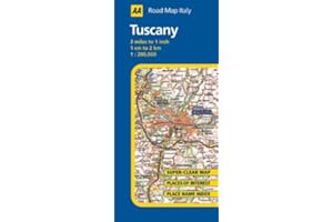AA Road Map Italy Tuscany