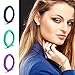 Zollen 10 Packs Silicone Wedding Rings for Women, Thin Rubber Wedding Bands Stackable Ring, Hypoallergenic Silicone