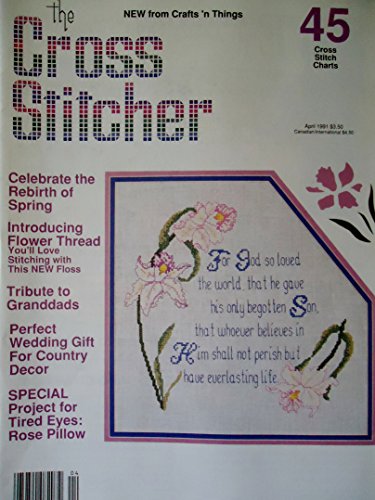 Cross Stitcher, April 1991, Volume 8, Number 1 by Various. (Single Issue Magazine)