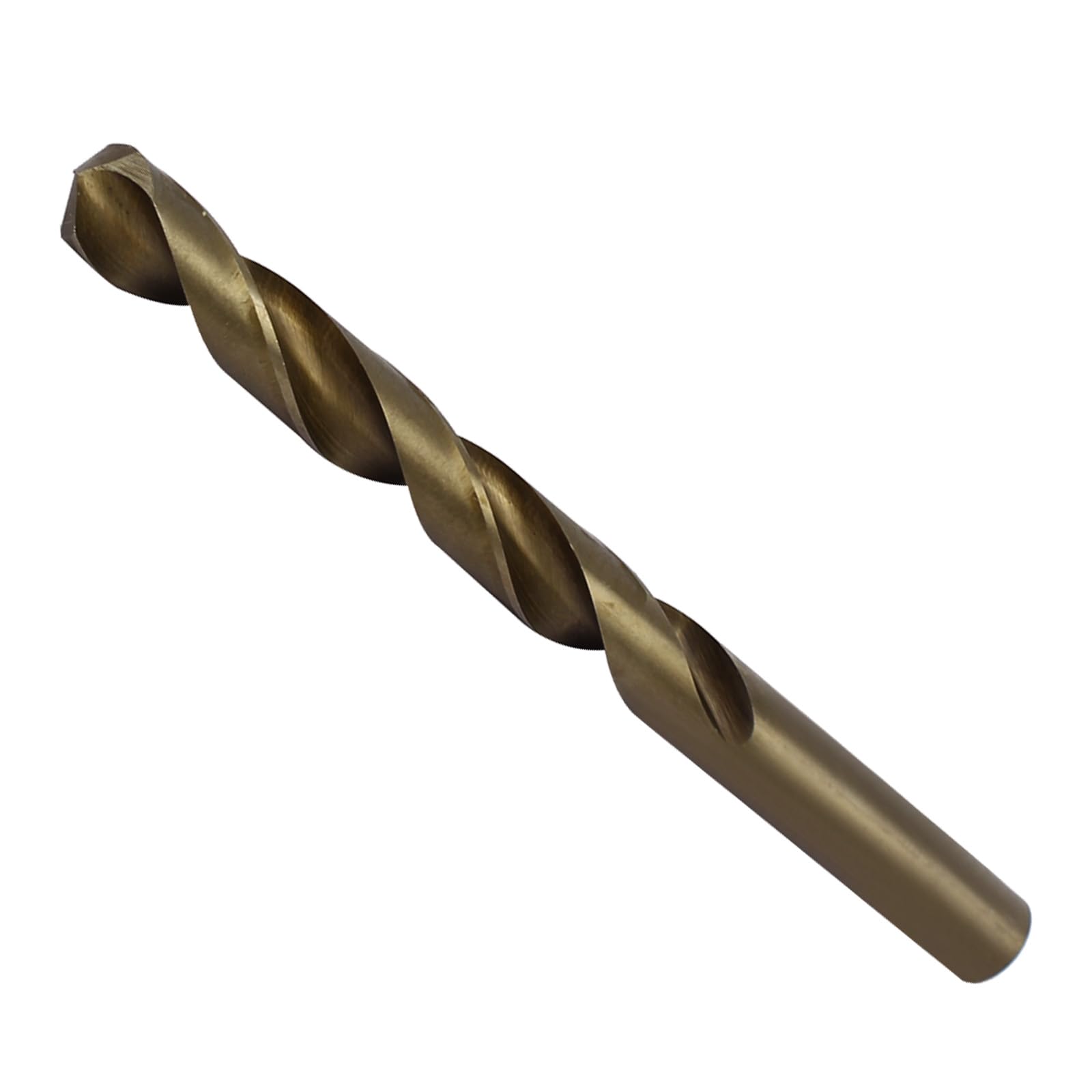 CoCud High Speed Steel Cobalt Twist Drill Bits, 12.3mm Diameter 150mm Length, Straight Twist Jobber Drill Bit - (Applications: for Metal Woodwork Plastic Aluminum)