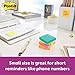 Post-it Super Sticky Notes, 8 Sticky Note Pads, 1.875 x 1.875 in., School Supplies, Office Products, 2X The Sticking Power, Supernova Neons Collection