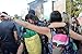 PAKS & REC. HYDRATION PACKS Backpack with Fun Pineapple Design | 2L Water Bladder | Water Pack Perfect for Music Festivals, Raves, Concerts, Hiking, Biking, Running, Camping, Skiing & Outdoor Sports