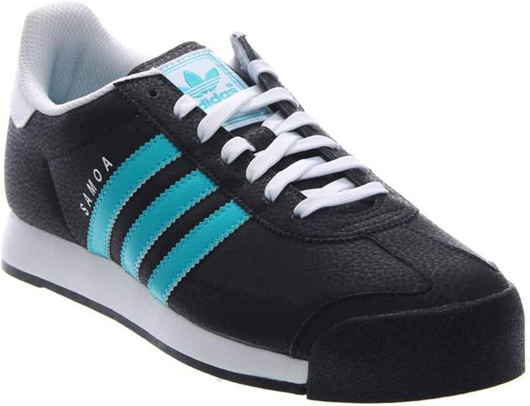 Amazon.com | adidas Mens Samoa Lace Up Sneakers Shoes Casual - Black | Shoes