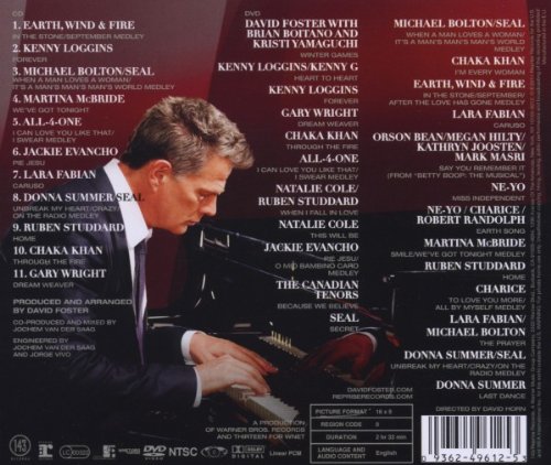 Hit Man Returns David Foster Friends Hit Man Returns David Foster Friends Cd Dvd Amazon Com Music