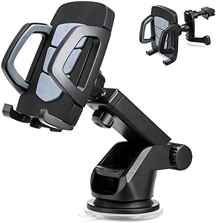 Universal Car Mobile Phone 360° Extendable Car Windshield Mount Holder Stand Bracket 4- 6 inch Air Vent Car Phone Mount Holder Car Phone for iPhone 6 6s plus 6 6s SE 7 MP3 GPS