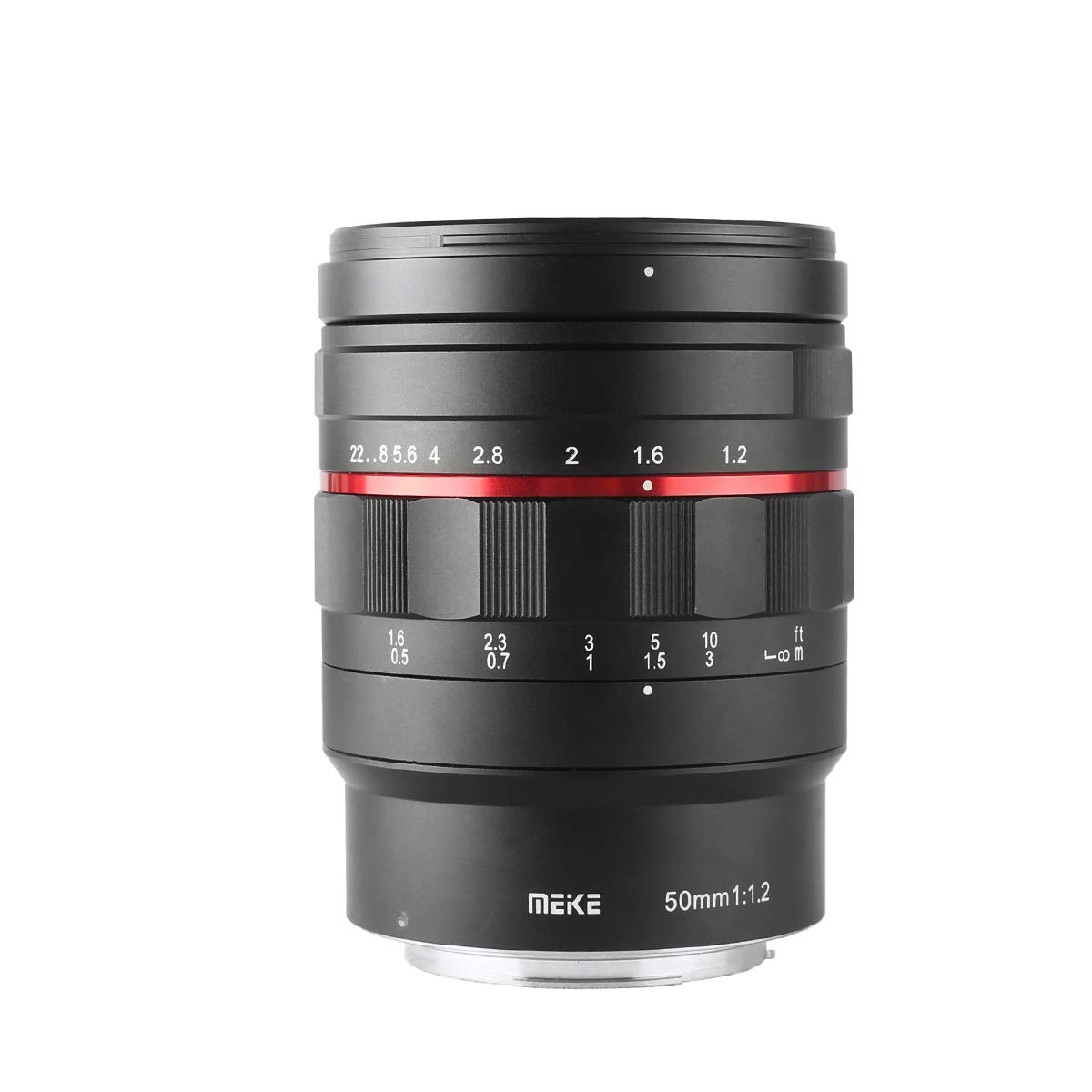 MEKE 50mm F1.2 Large Aperture Full Frame Manual Focus Lens for Canon RF Mount Cameras EOS-R EOS-RP R5 R6