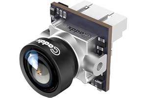 MEIVIFPV FPV Camera Caddx Ant 1200TVL 4:3 Micro Analog Drone Camera NTSC/PAL with 1.8mm Lens FOV165° Global WDR OSD for RC FPV Cinewhoop Tinywhoop Drone (Silver)
